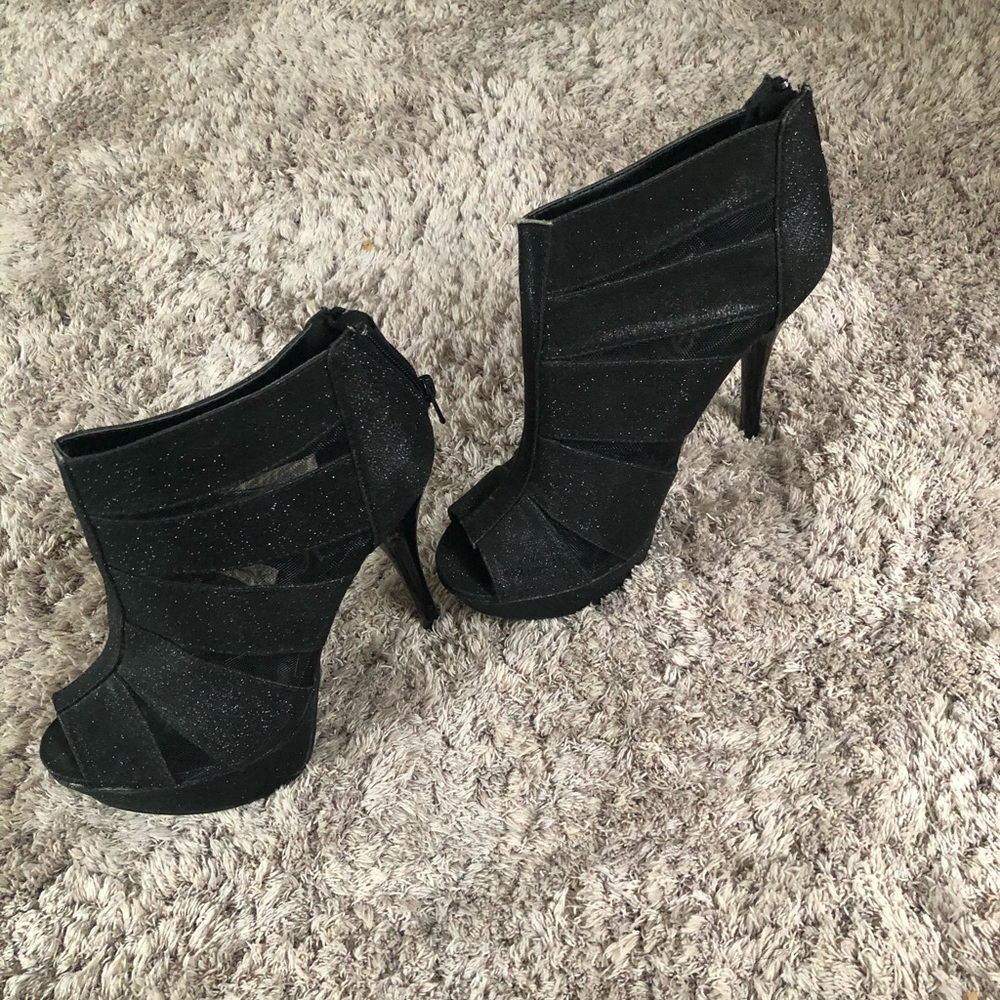Black high heels
